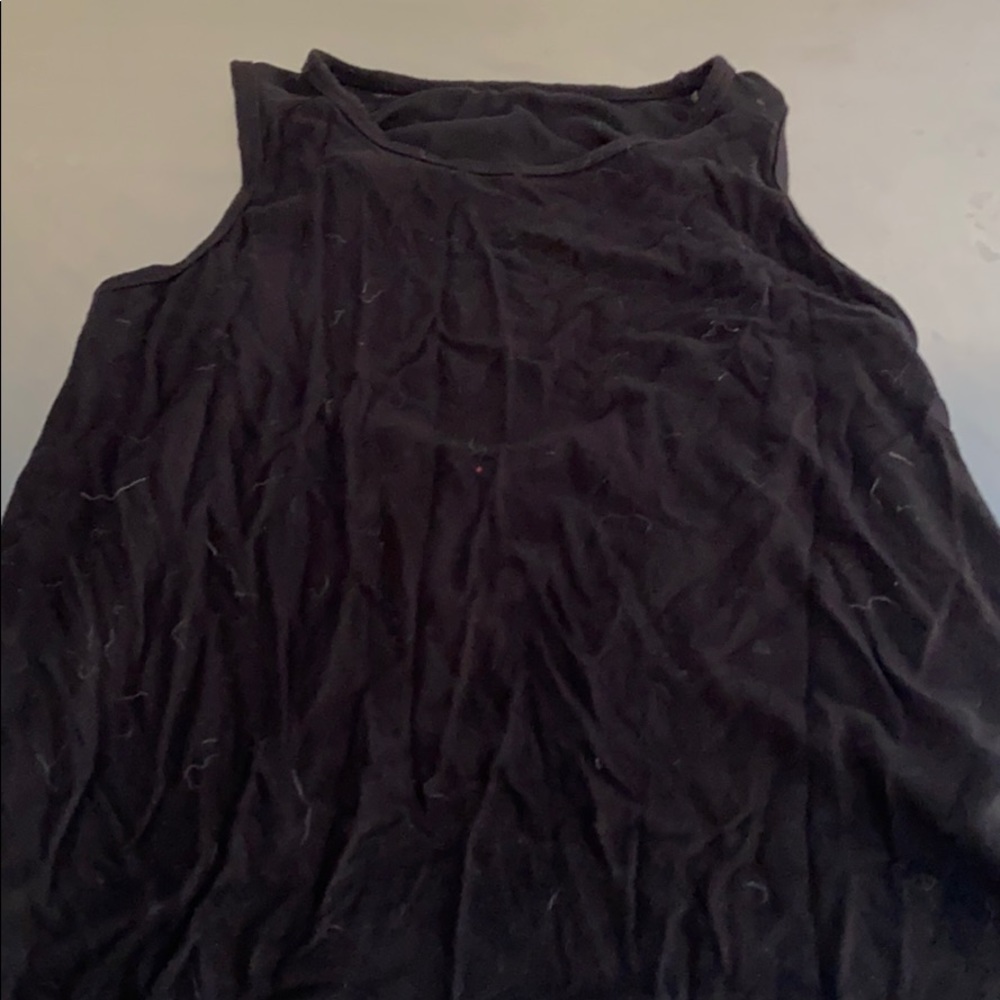 Zella black sleeveless top